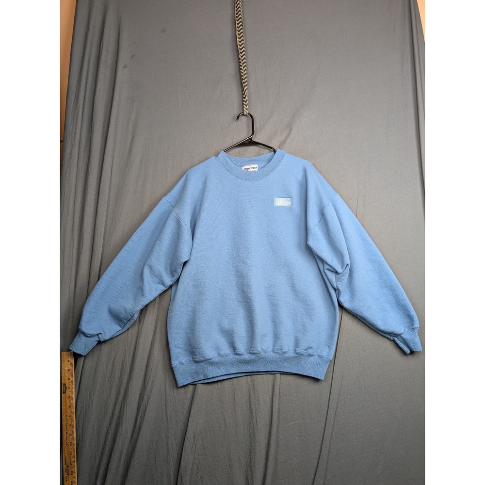 Hanes Light Blue Crewneck Sweatshirt Size Large Men's